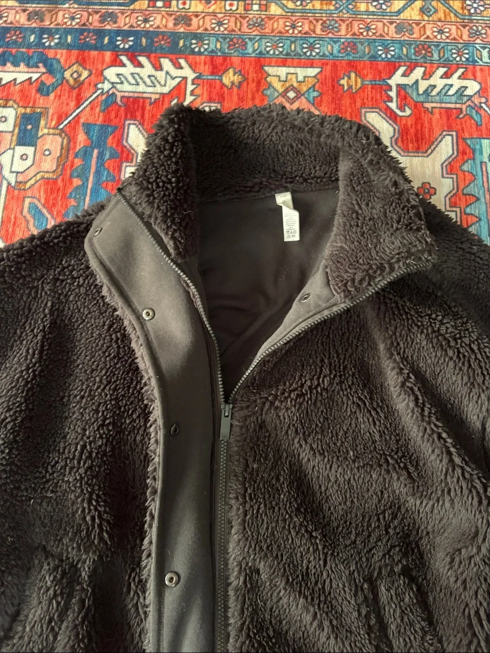 ALO Varsity Sherpa Jacket